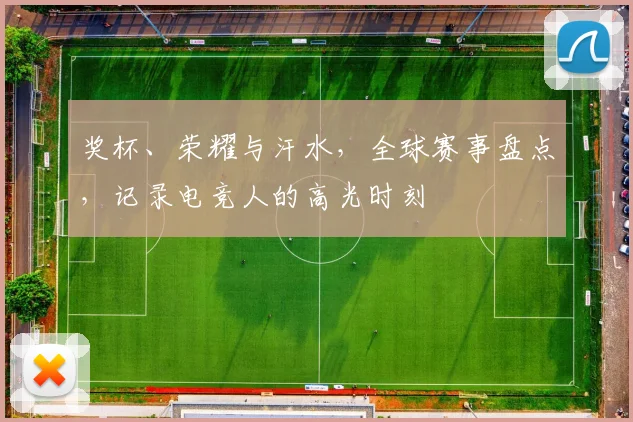 奖杯、荣耀与汗水，全球赛事盘点，记录电竞人的高光时刻