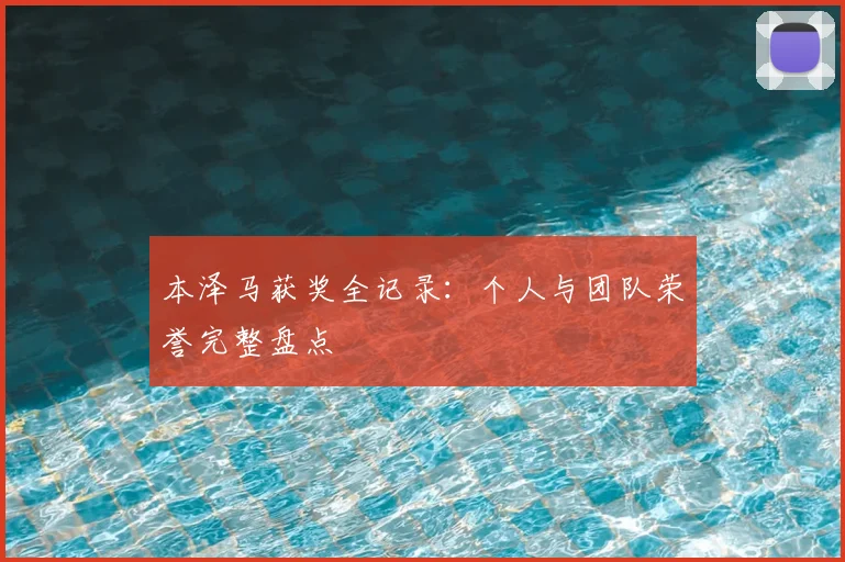 本泽马获奖全记录：个人与团队荣誉完整盘点
